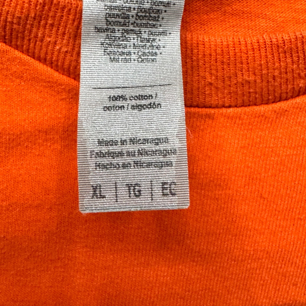 Florida Gators Basketball Orange T-Shirt XL 100% Cotton University of FL Fan