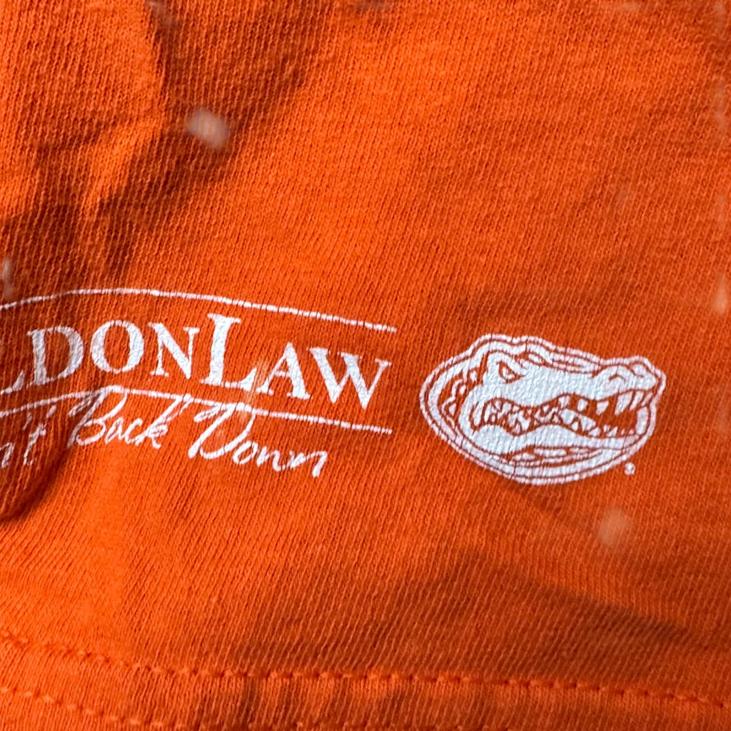 Florida Gators Basketball Orange T-Shirt XL 100% Cotton University of FL Fan