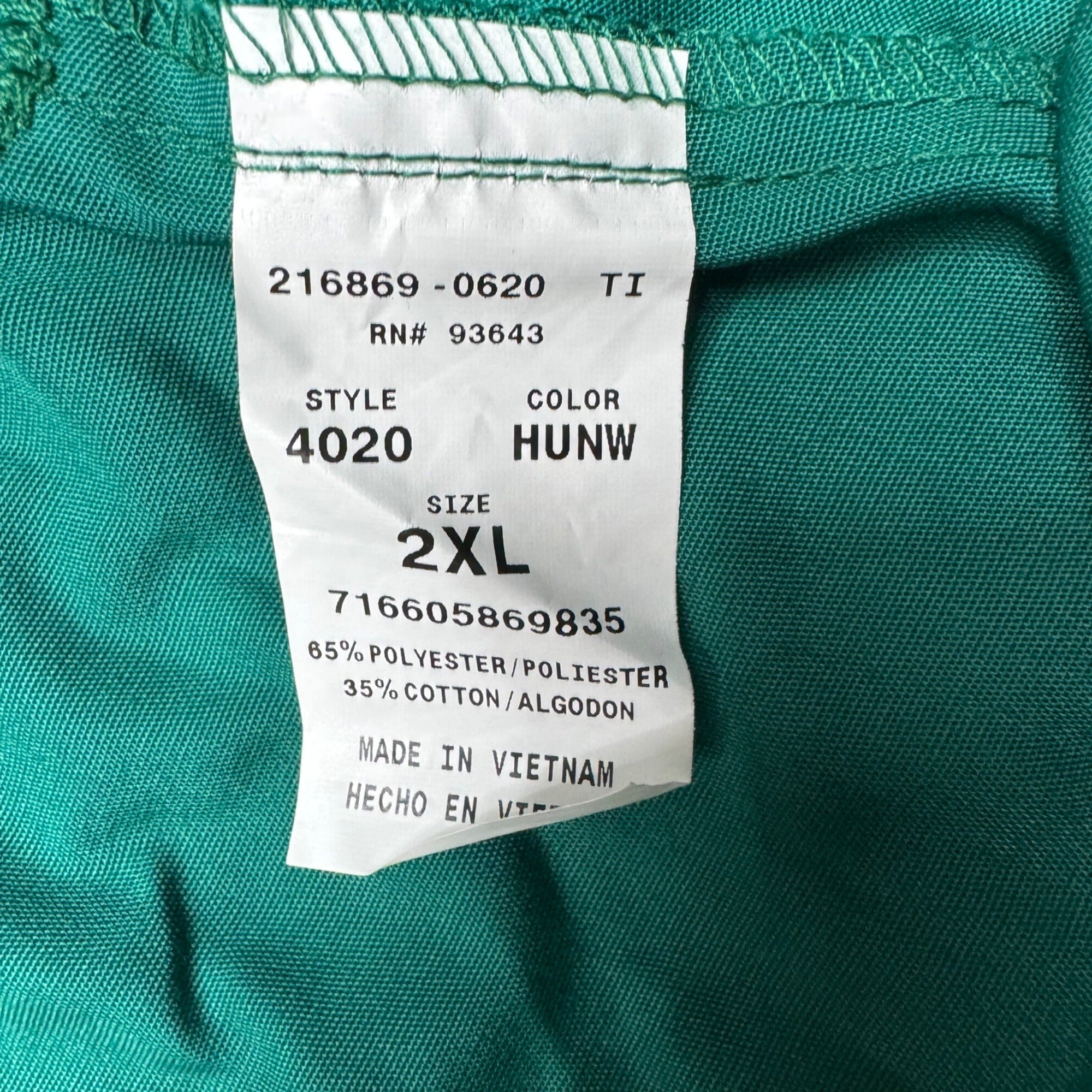 Cherokee Workwear Scrub Lot 3 Pairs 2XL Originals Allura Teal Royal Blue NEW