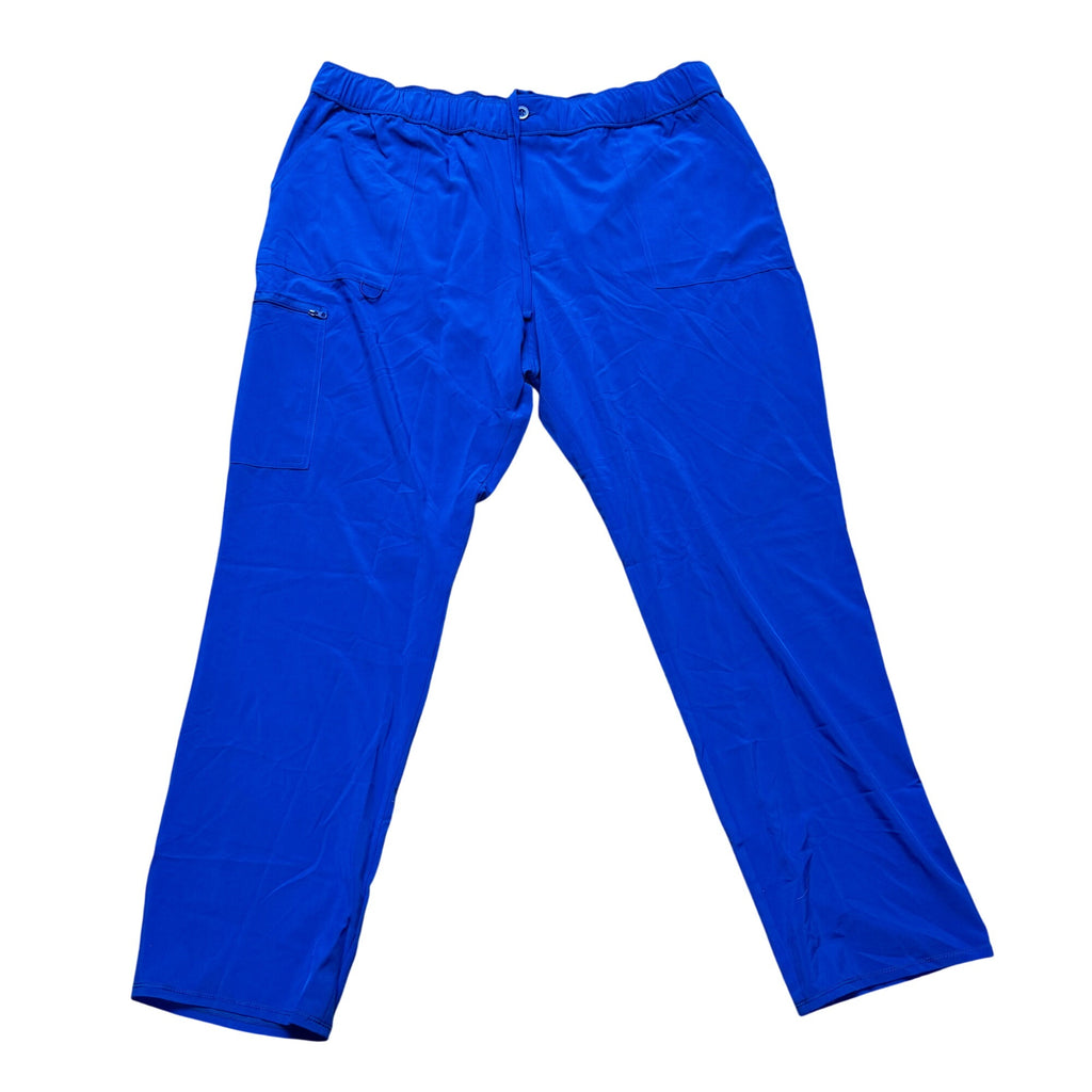 Cherokee Workwear Scrub Lot 3 Pairs 2XL Originals Allura Teal Royal Blue NEW