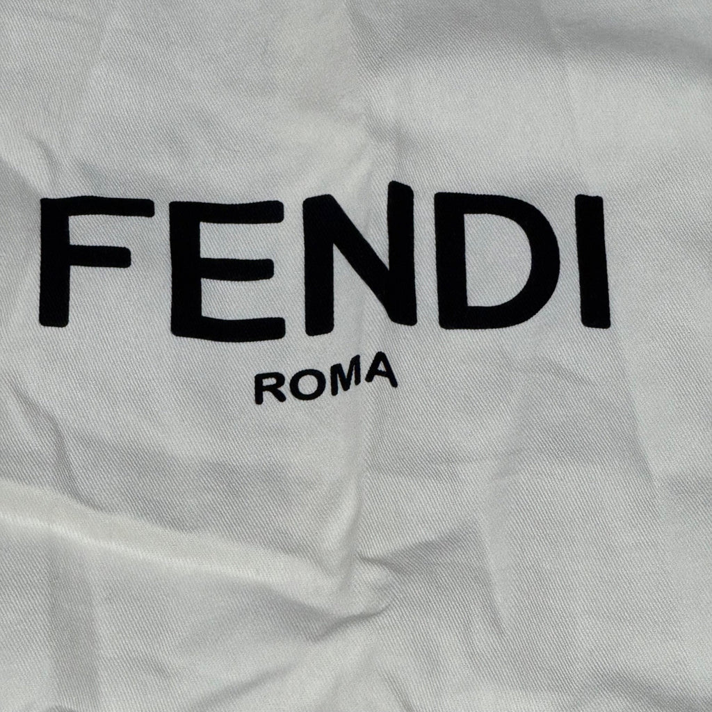 Fendi Roma Cream Garment Bag 48x23 Travel Storage Authentic Dress Suit Gift