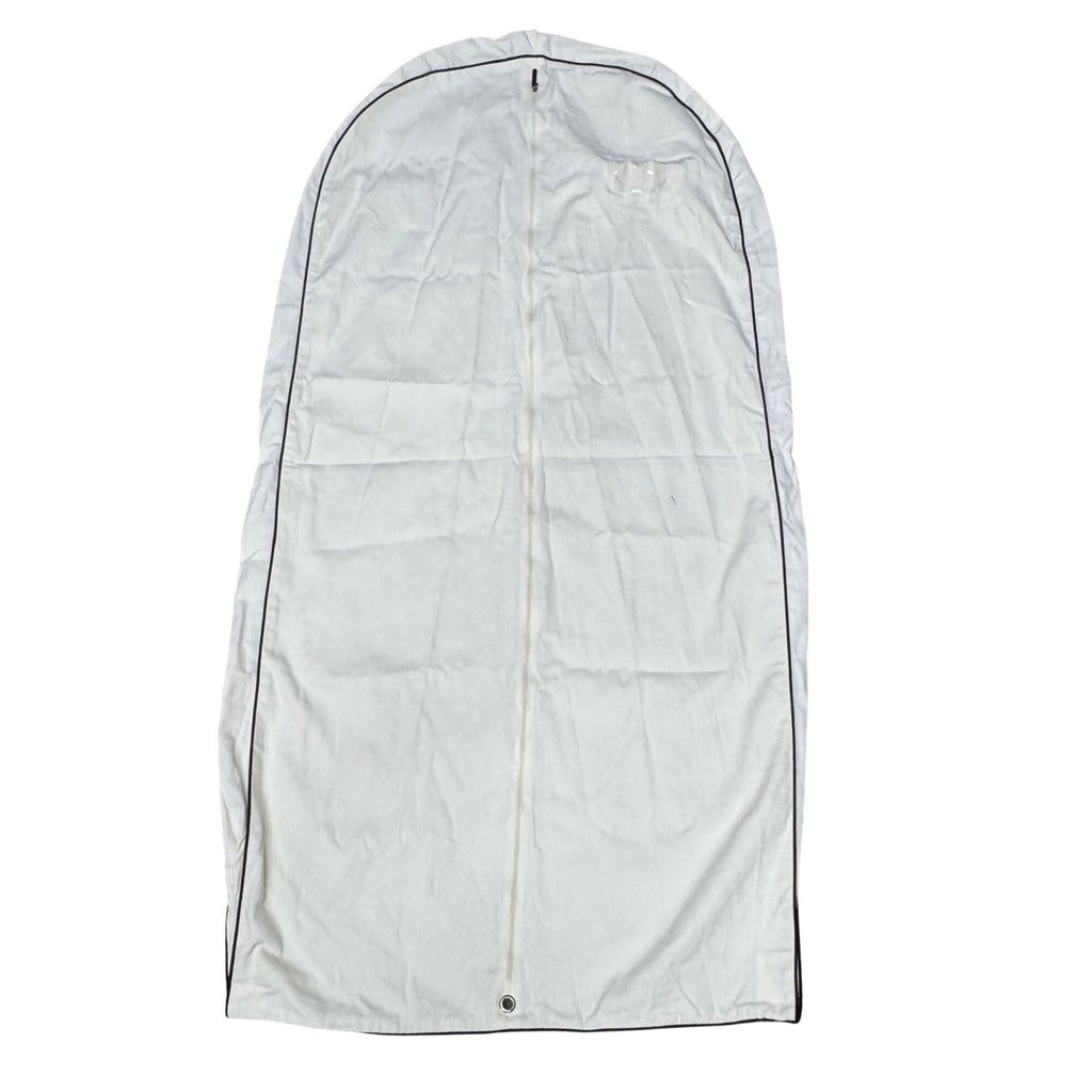 Fendi Roma Cream Garment Bag 48x23 Travel Storage Authentic Dress Suit Gift