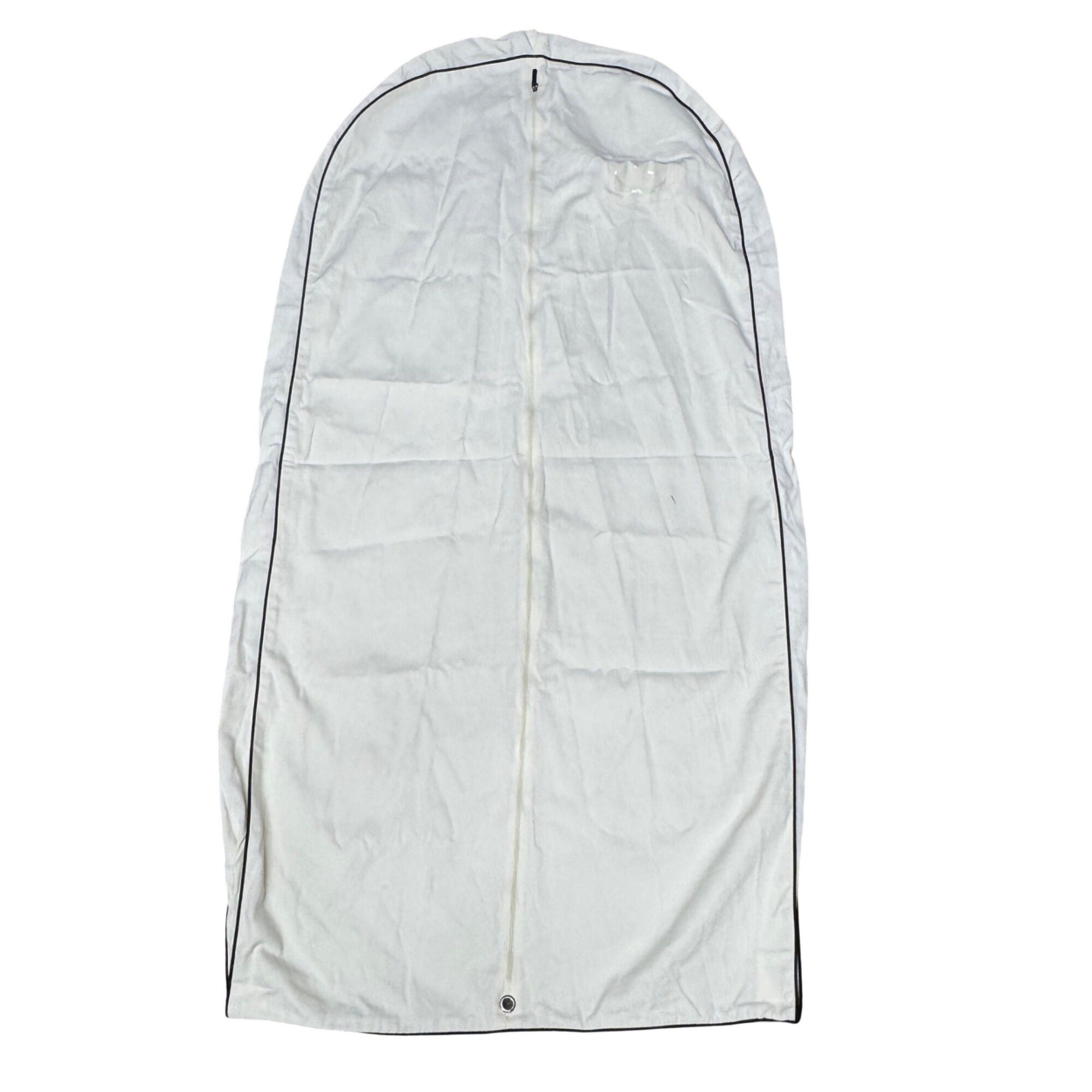 Fendi Roma Cream Garment Bag 48x23 Travel Storage Authentic Dress Suit Gift