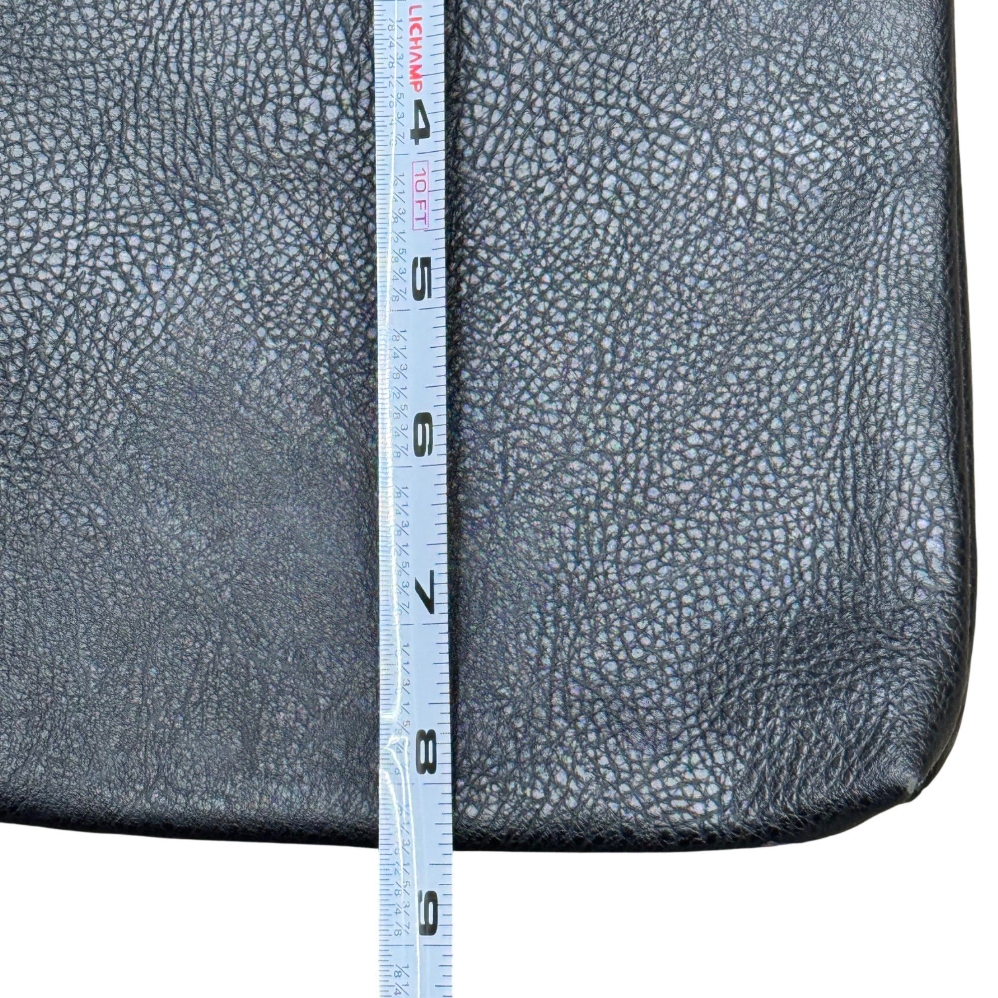 HOBO ALBA Navy Blue Crossbody Vegan Leather Bag Kiss Lock Frame Coin Purse Strap