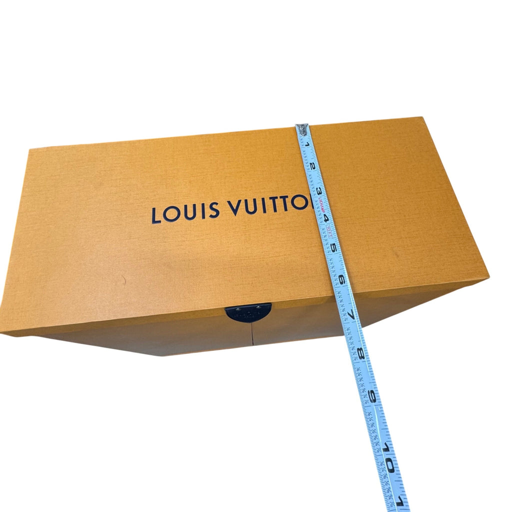 Louis Vuitton Luxury Purse Handbag EMPTY Large Clamshell Storage Box Drawer 14x6