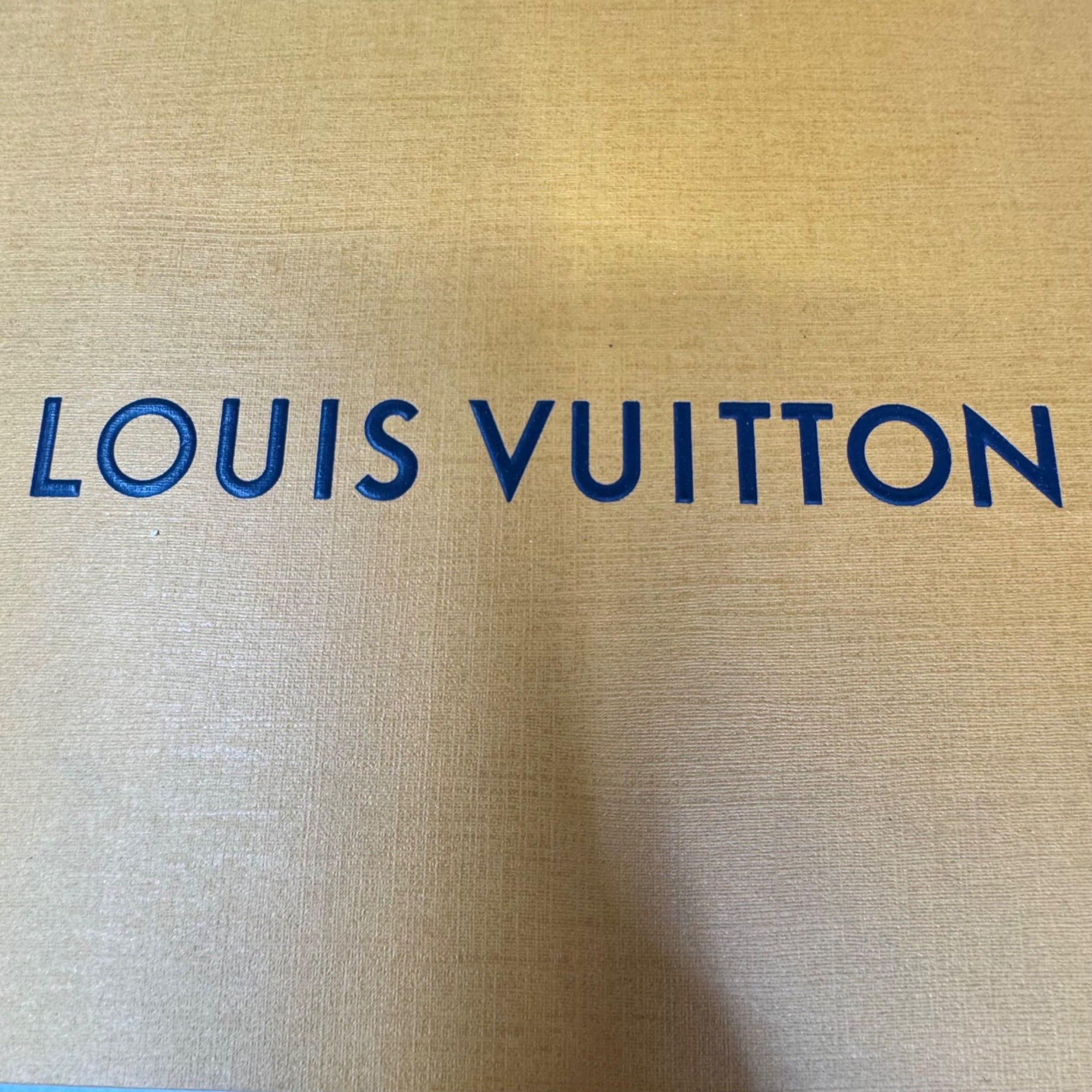 Louis Vuitton Luxury Purse Handbag EMPTY Large Clamshell Storage Box Drawer 14x6