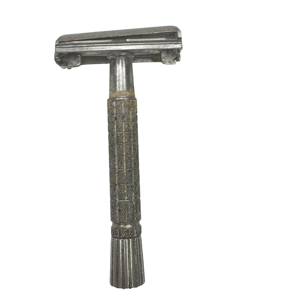 1961 Gillette Super Speed Flare Tip DE TTO Razor Date Code G2 Adjustable Safety
