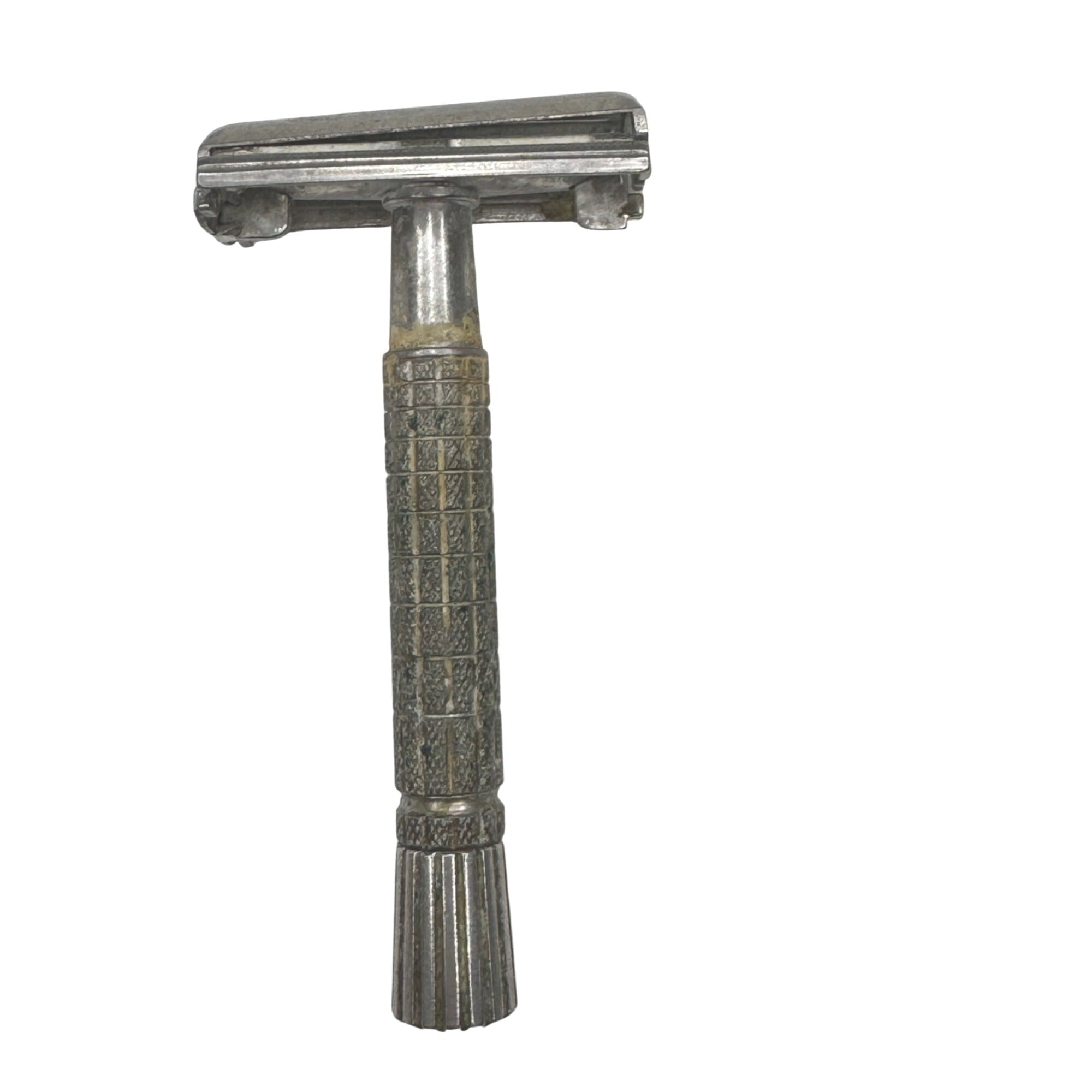 1961 Gillette Super Speed Flare Tip DE TTO Razor Date Code G2 Adjustable Safety