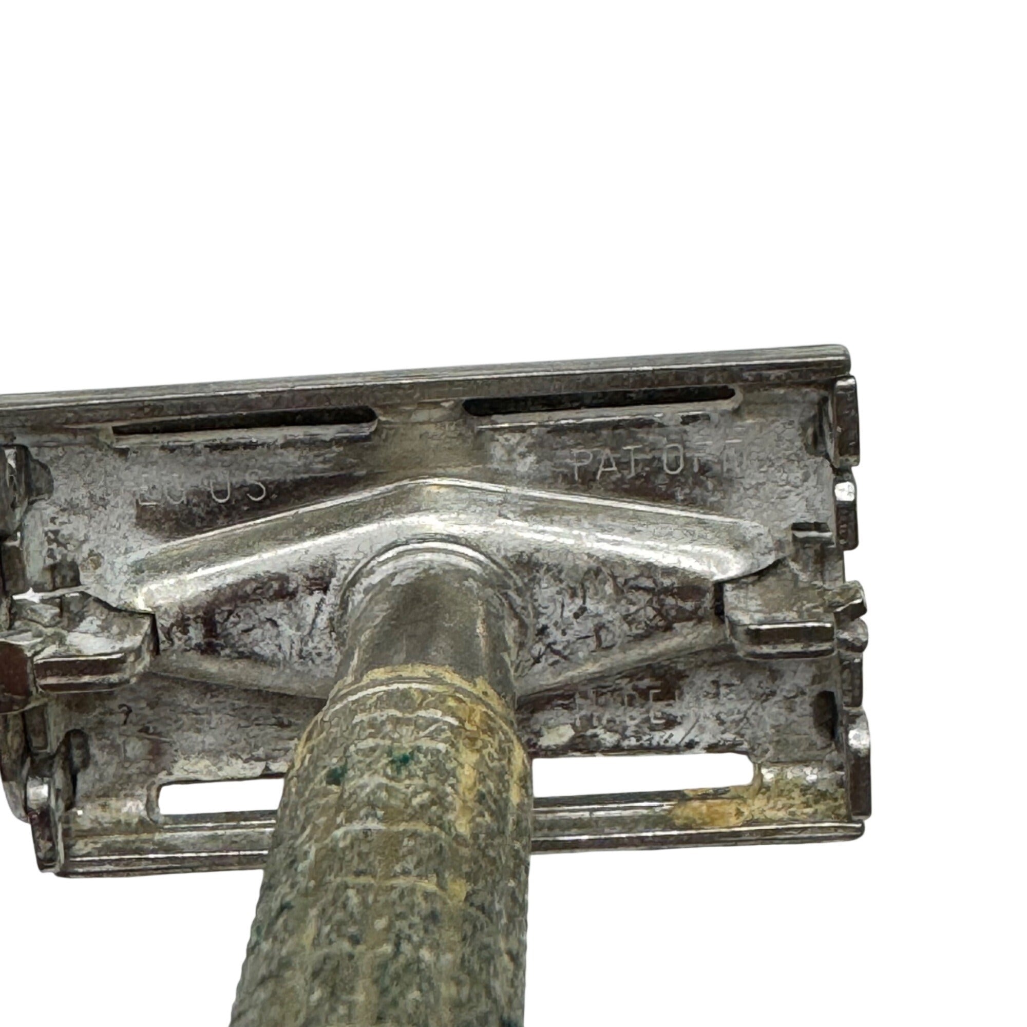 1961 Gillette Super Speed Flare Tip DE TTO Razor Date Code G2 Adjustable Safety