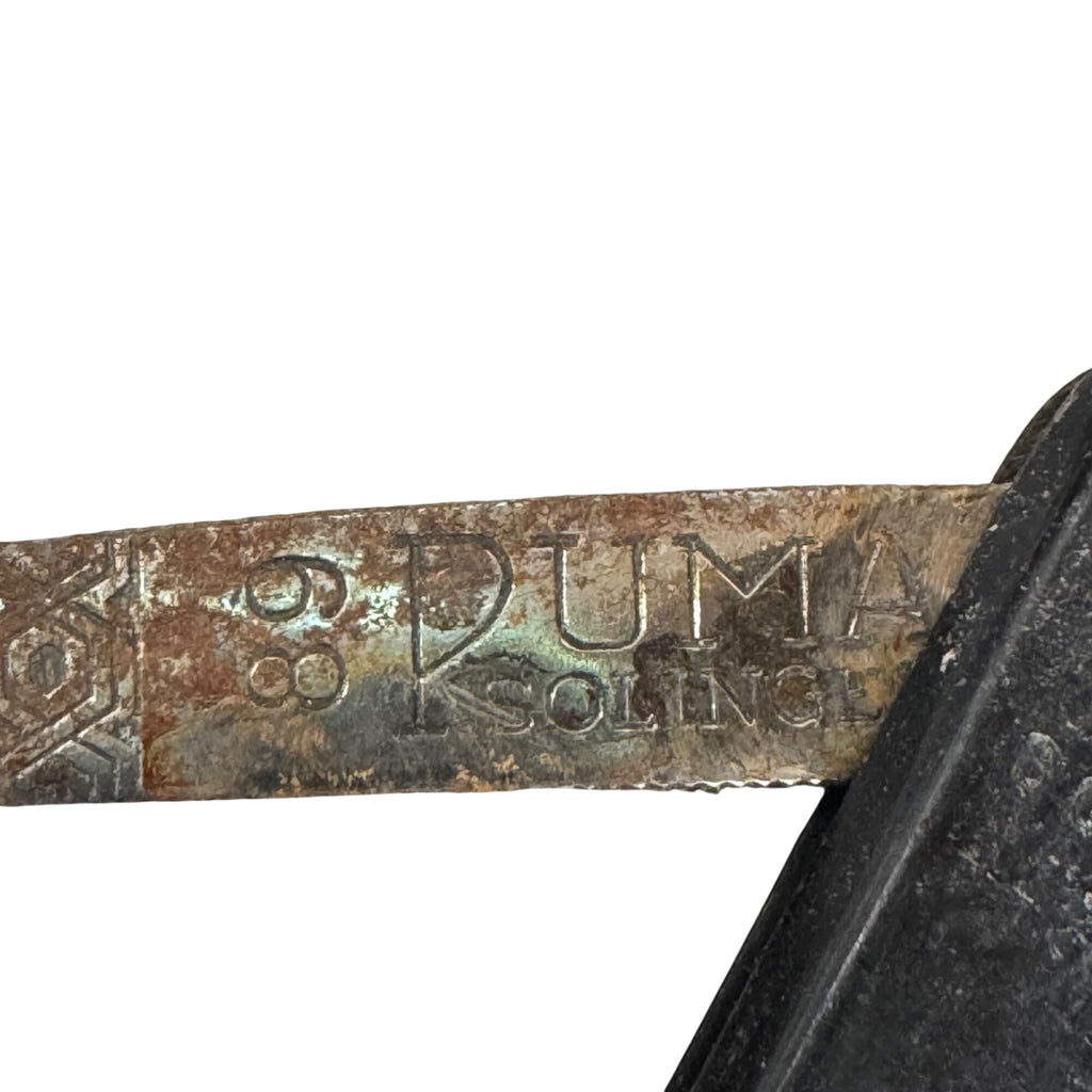 Puma Solingen Straight Razor Vintage Black  5/8" Blade Special Germany 68 READ