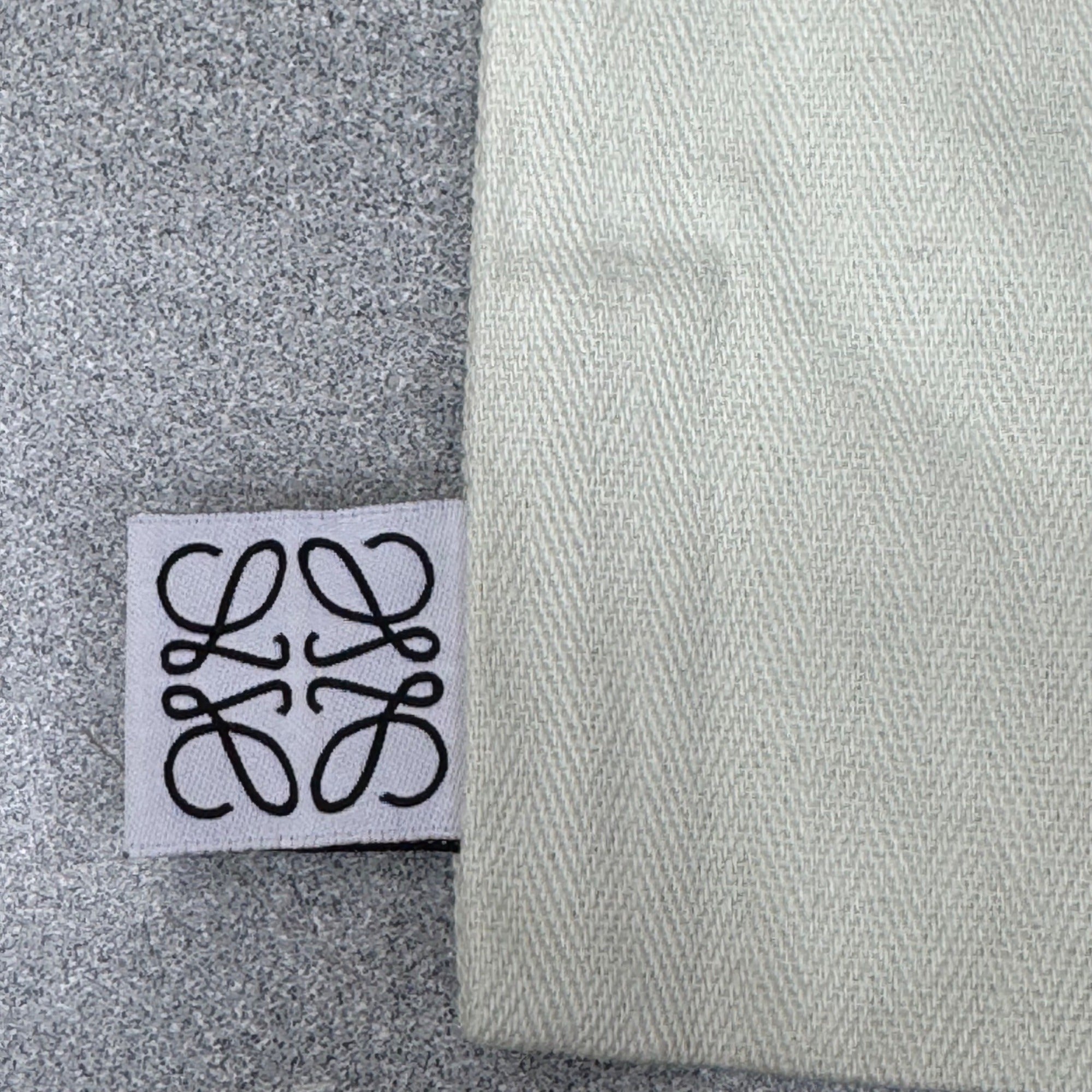 Loewe Cotton Drawstring Dust Bag 14.5x8 White Accessories Storage Handbag Purse