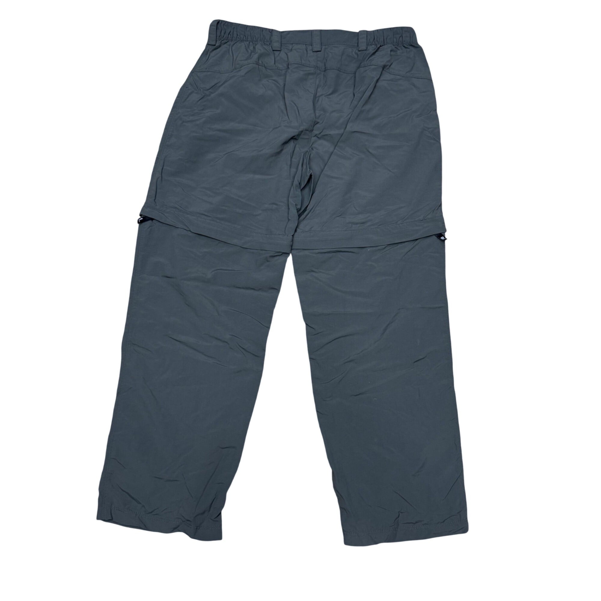 White Sierra Convertible Hiking Fishing Cargo Pants, Mens L x 32, OD Green Nylon