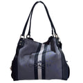 Coach Horse & Carriage Edie Jacquard Dust Bag Black Gray Shoulder Bag Purse NEW