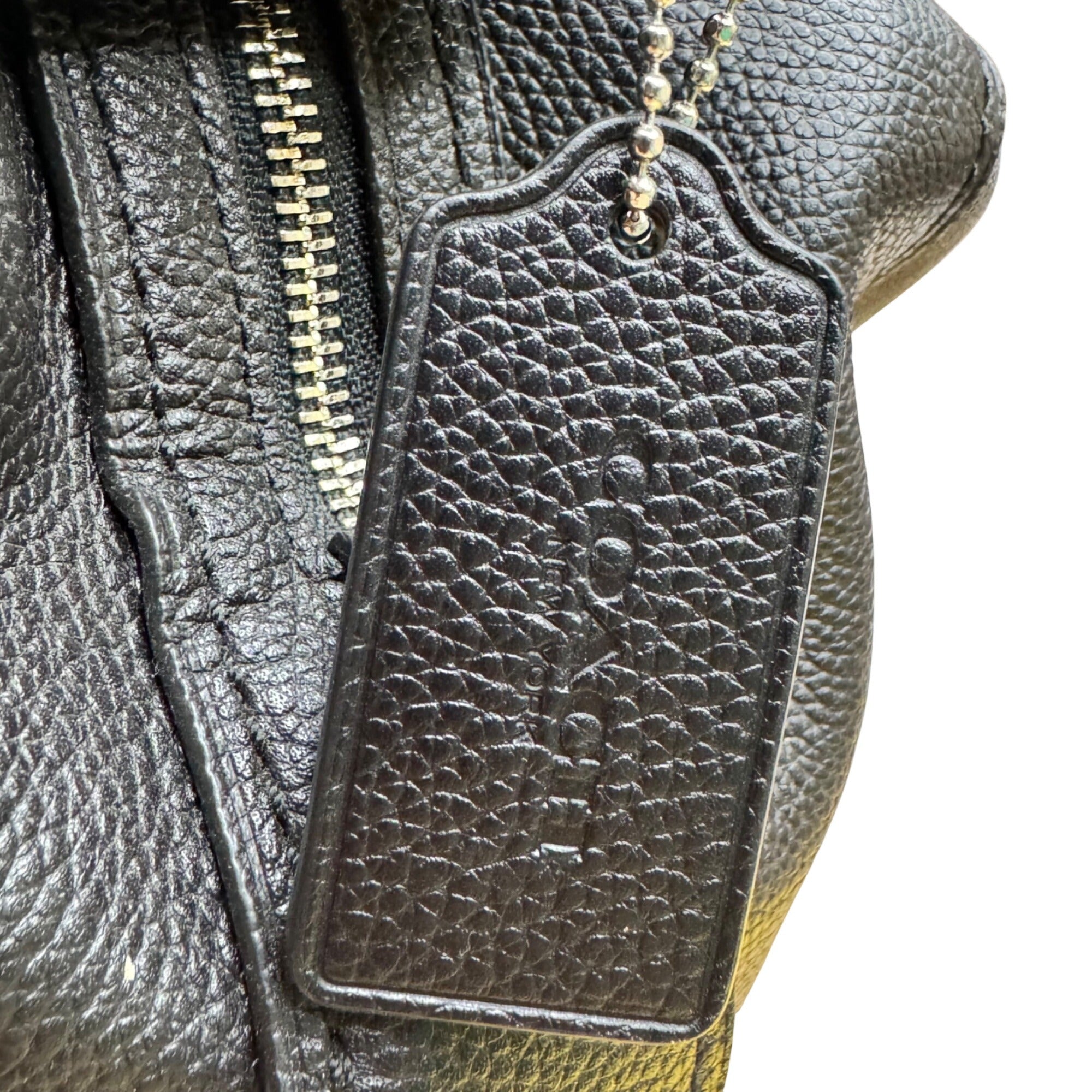 Coach Horse & Carriage Edie Jacquard Dust Bag Black Gray Shoulder Bag Purse NEW