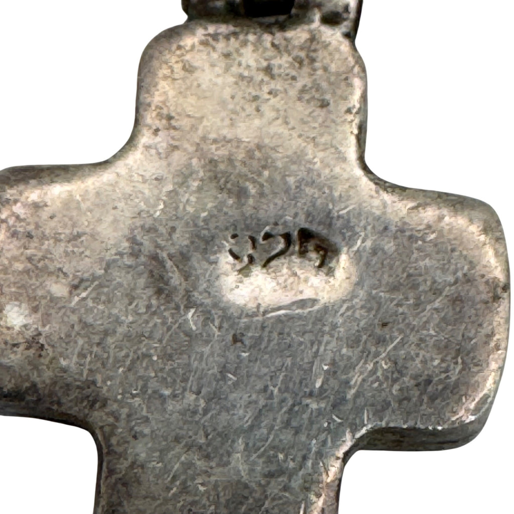 Silpada Ichthus Fish Cross Pendant S0866 Sterling Silver 925 Modernist Religious