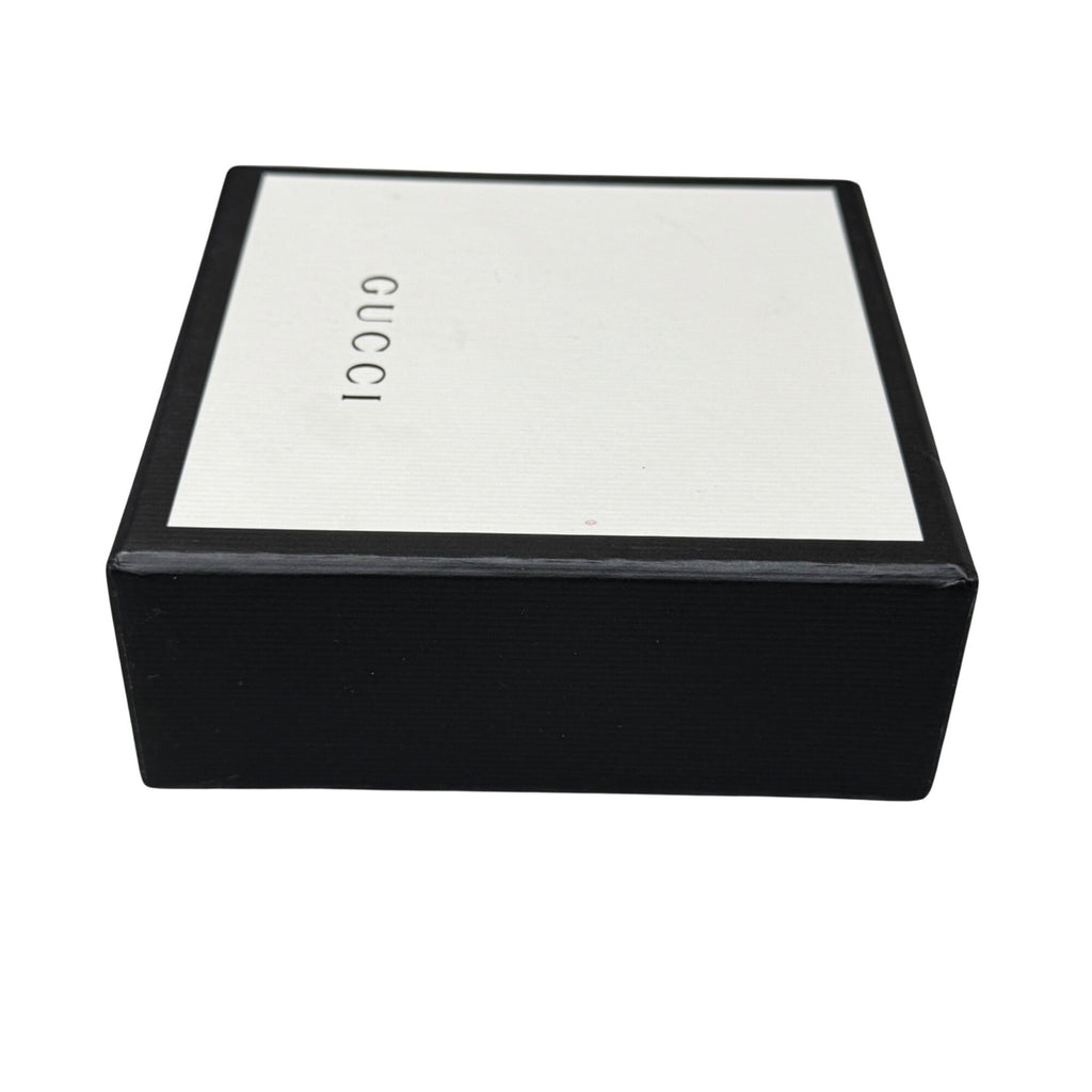 Gucci Black & White Gift Box Set Logo Dust Bag Storage Authentic 5x5x2 Jewelry
