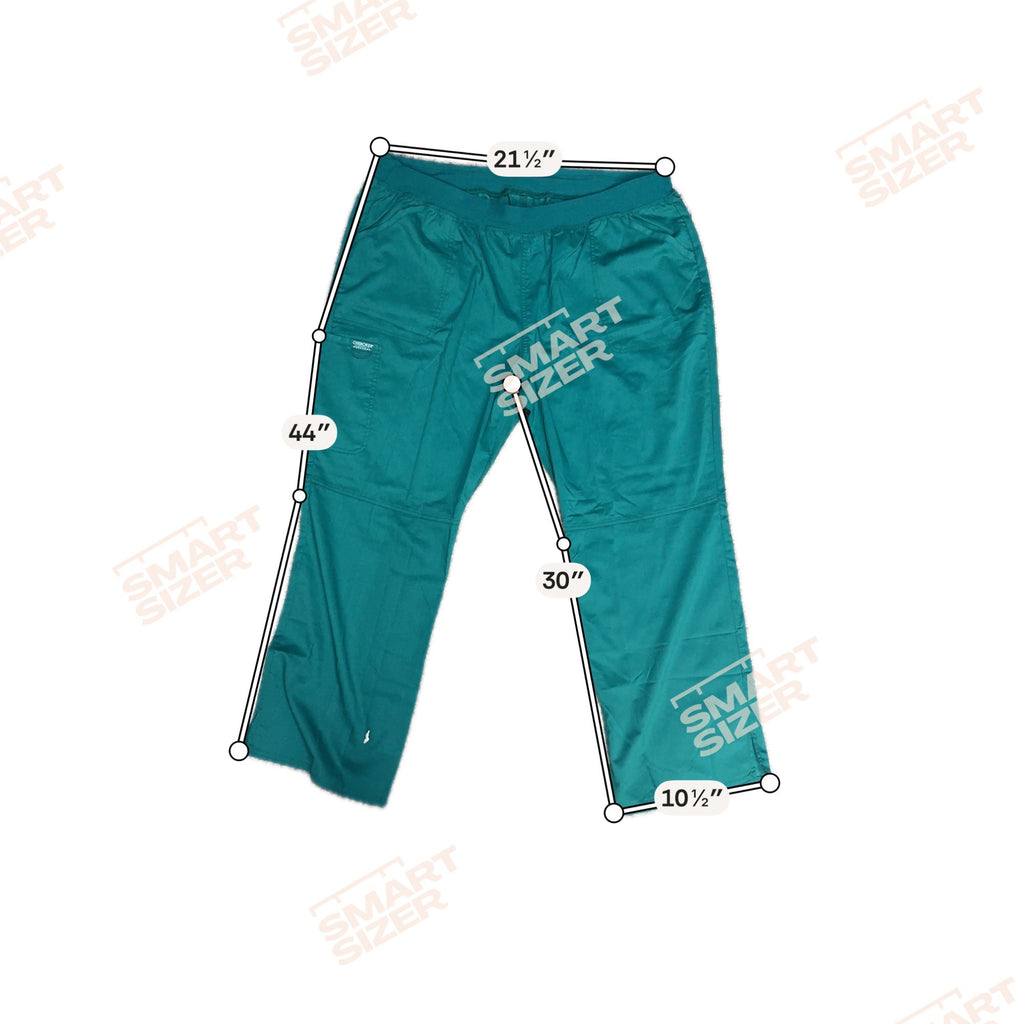 Cherokee & WonderWink Teal Scrub Pants 3XL Uniform Workwear NEW Lot of 2 Pair