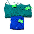 HH Works Healing Hands Scrub Pants 2XL Style 9590 Royal Blue Green Lot of 3 NEW