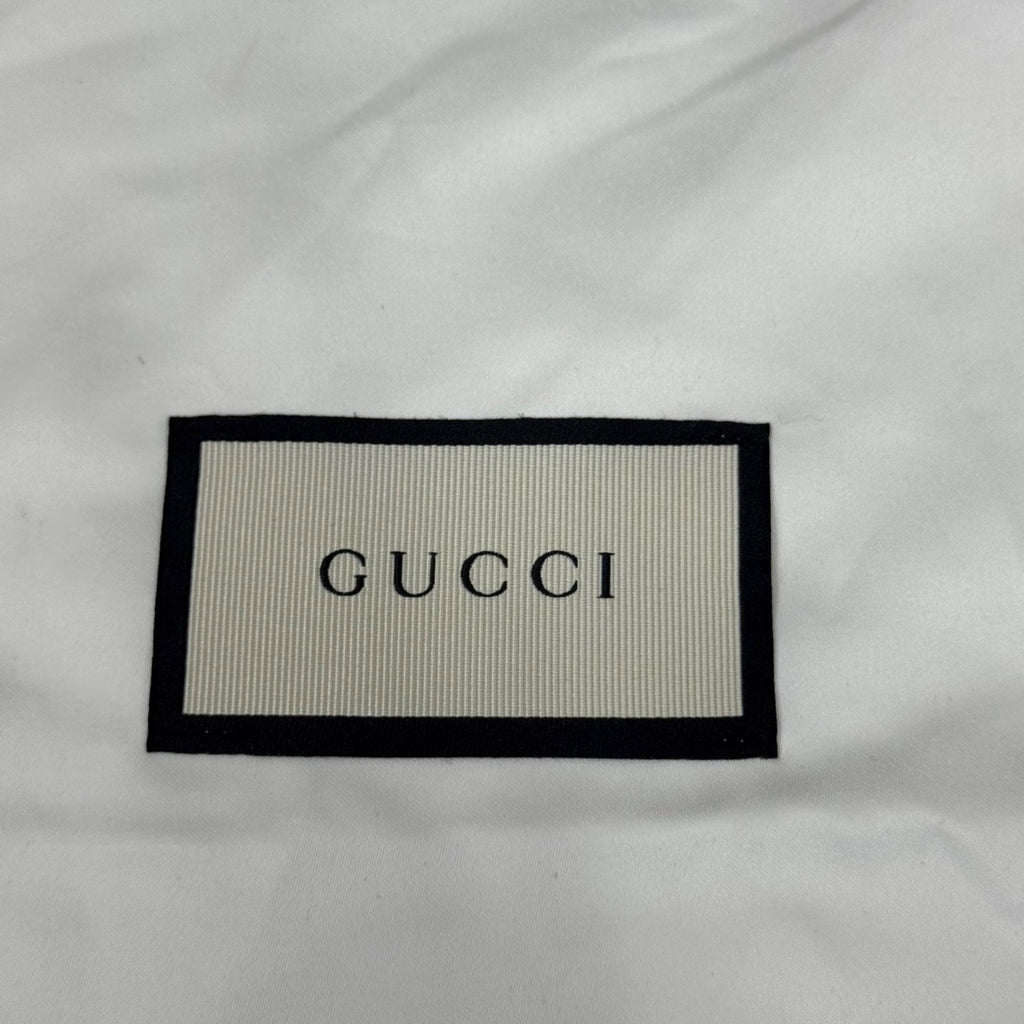 Gucci White Drawstring Dust Bag With Logo 19x8.5  Protective Storage Shoes Boots