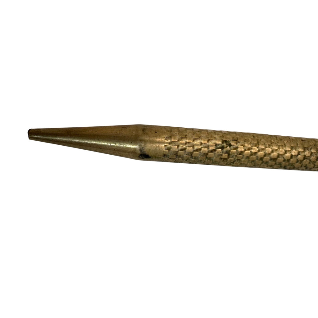Antique Gold-Filled Mechanical Pencil Textured Barrel Pocket Clip Estate Vintage