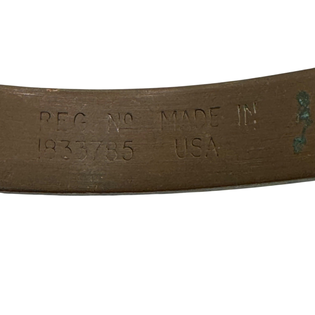 Sabona Copper Magnetic Therapy Bracelet Vintage USA 5.25” 24k Gold Plated READ