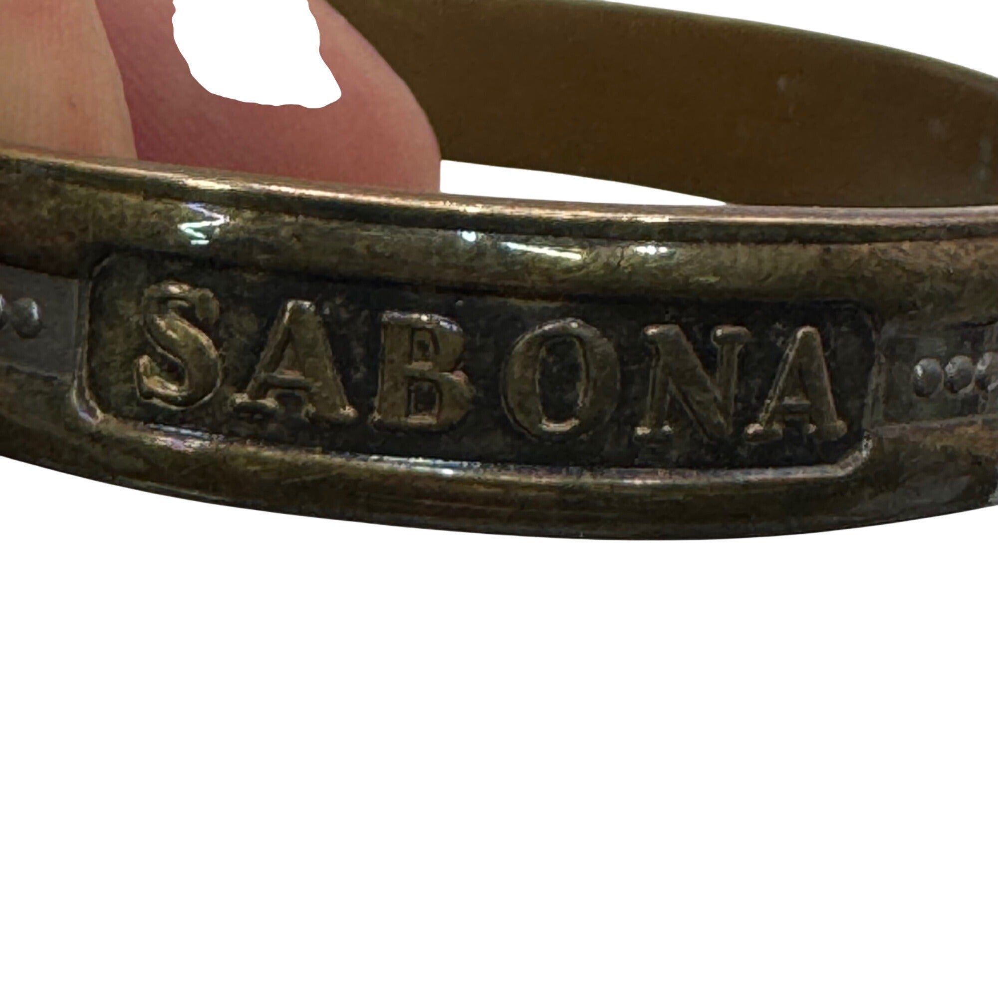Sabona Copper Magnetic Therapy Bracelet Vintage USA 5.25” 24k Gold Plated READ
