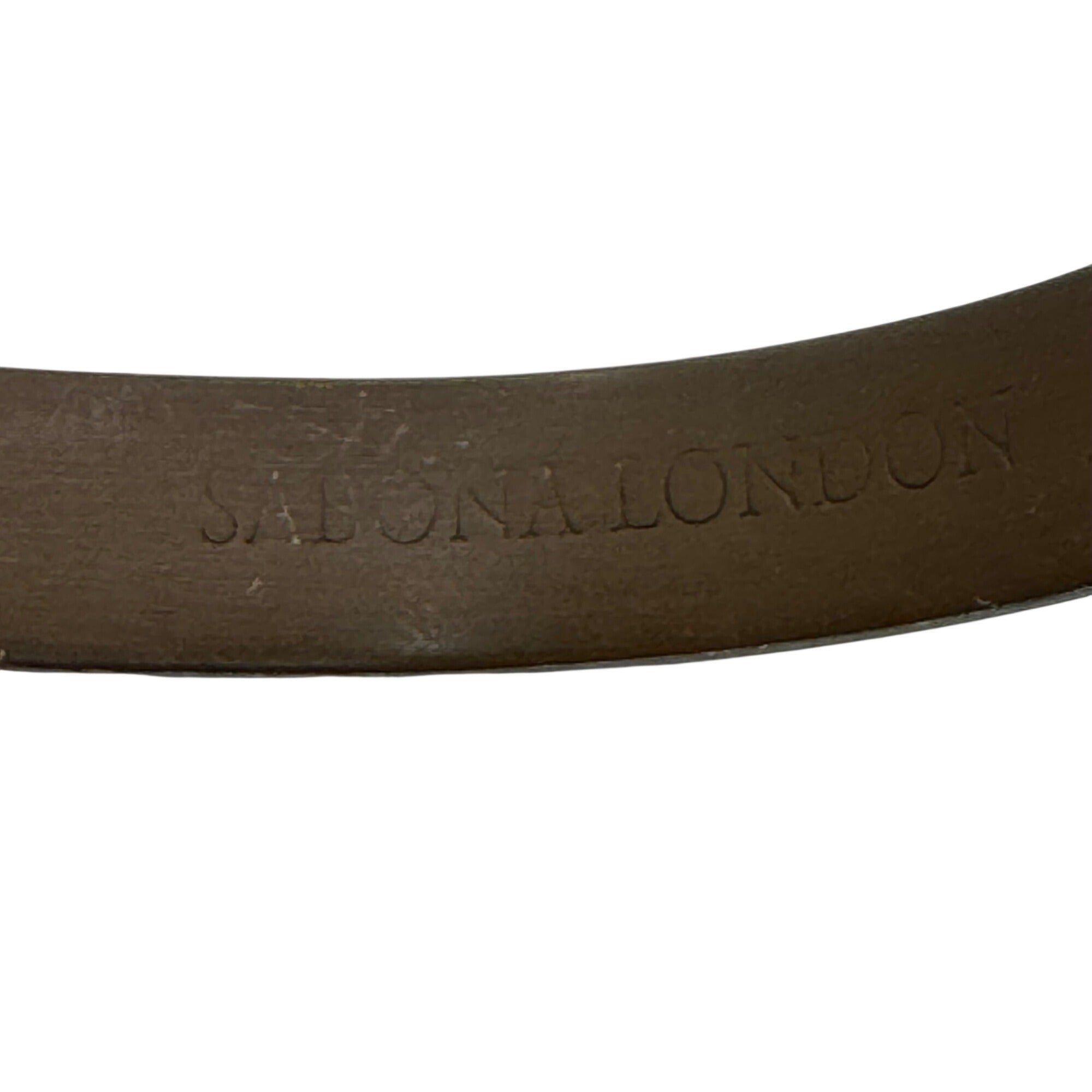 Sabona Copper Magnetic Therapy Bracelet Vintage USA 5.25” 24k Gold Plated READ