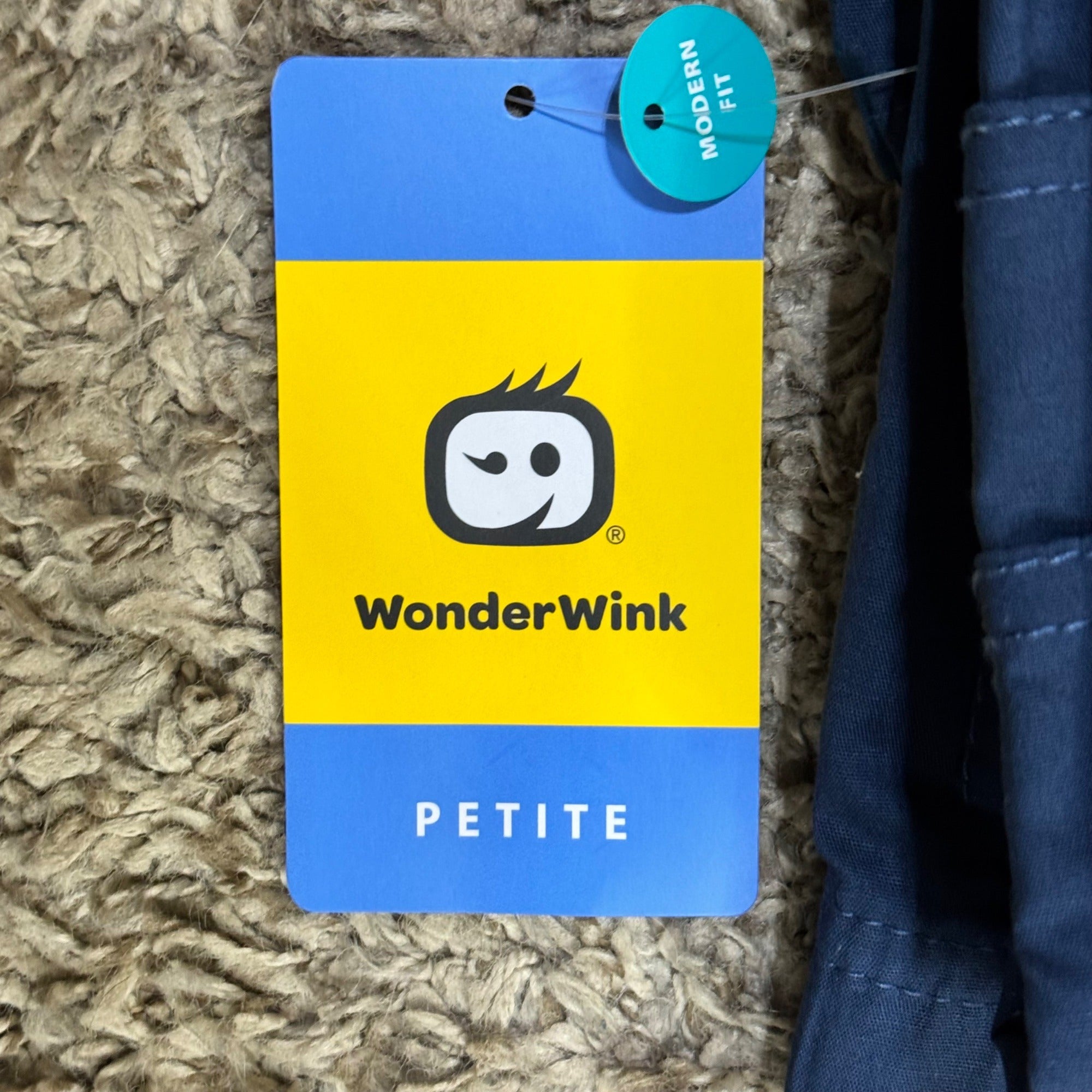 Wonderwink Petite Modern Fit Joggers Cargo Scrub Pants XS Petite Navy Blue NEW