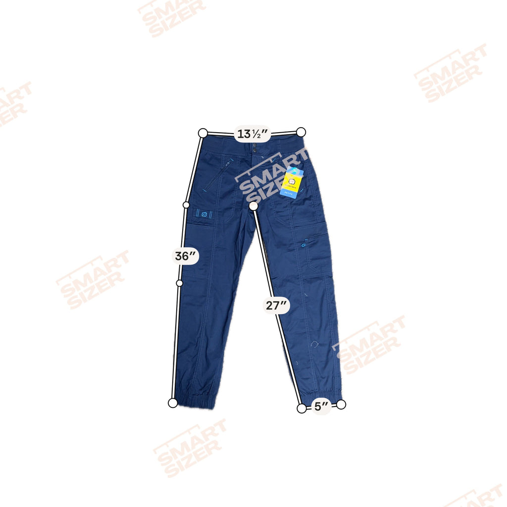 Wonderwink Petite Modern Fit Joggers Cargo Scrub Pants XS Petite Navy Blue NEW