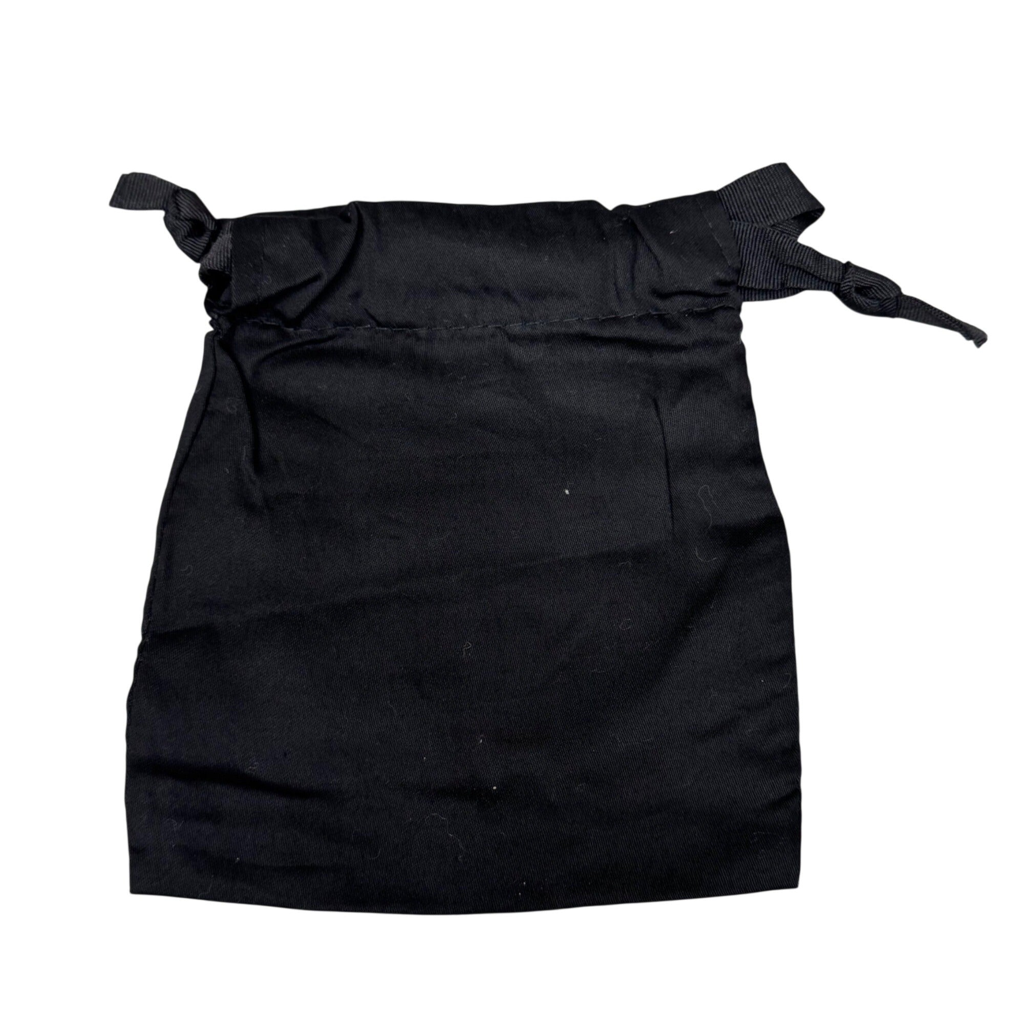 Dolce & Gabbana Black Dust Bag 7x6 Jewelry Wallet Clutch Small Storage Pouch
