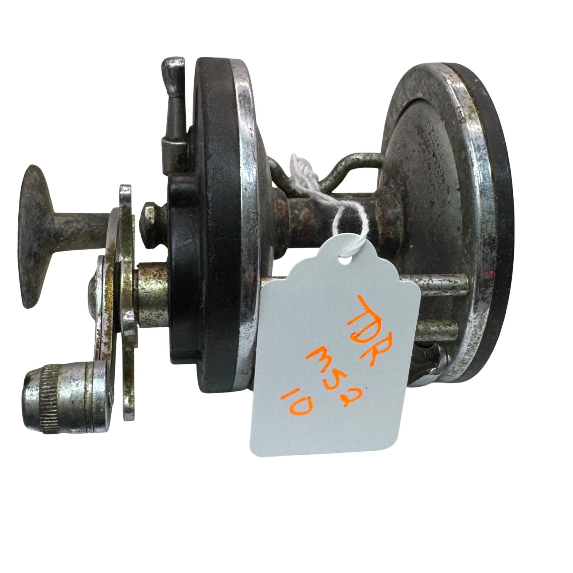 Vintage Ocean City No 112 Bay City 250 YD Saltwater Reel in BLACK Made in USA