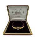 Benrus 14K GF Ladies Watch Original Box Official Watch Of Famous Airlines Vtg