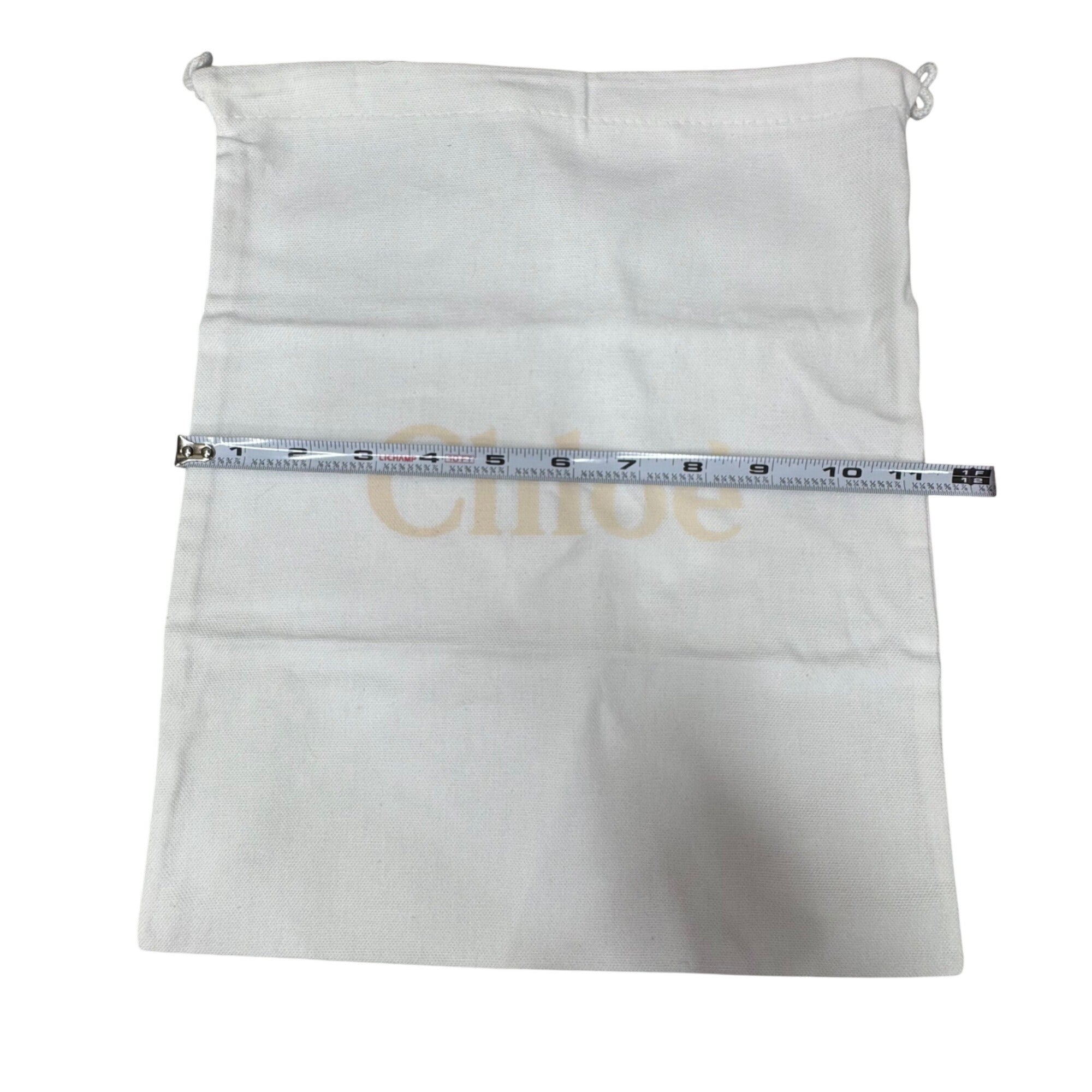 Chloé Drawstring Dust Bag 13x11 Authentic Shoes Handbag Purse Storage Travel