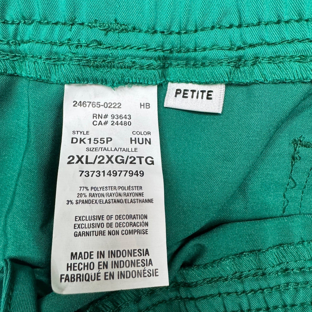 Dickies Balance Petite 2XL Petite Scrub Pants By Greys Anatomy Lot 2 Pairs NEW