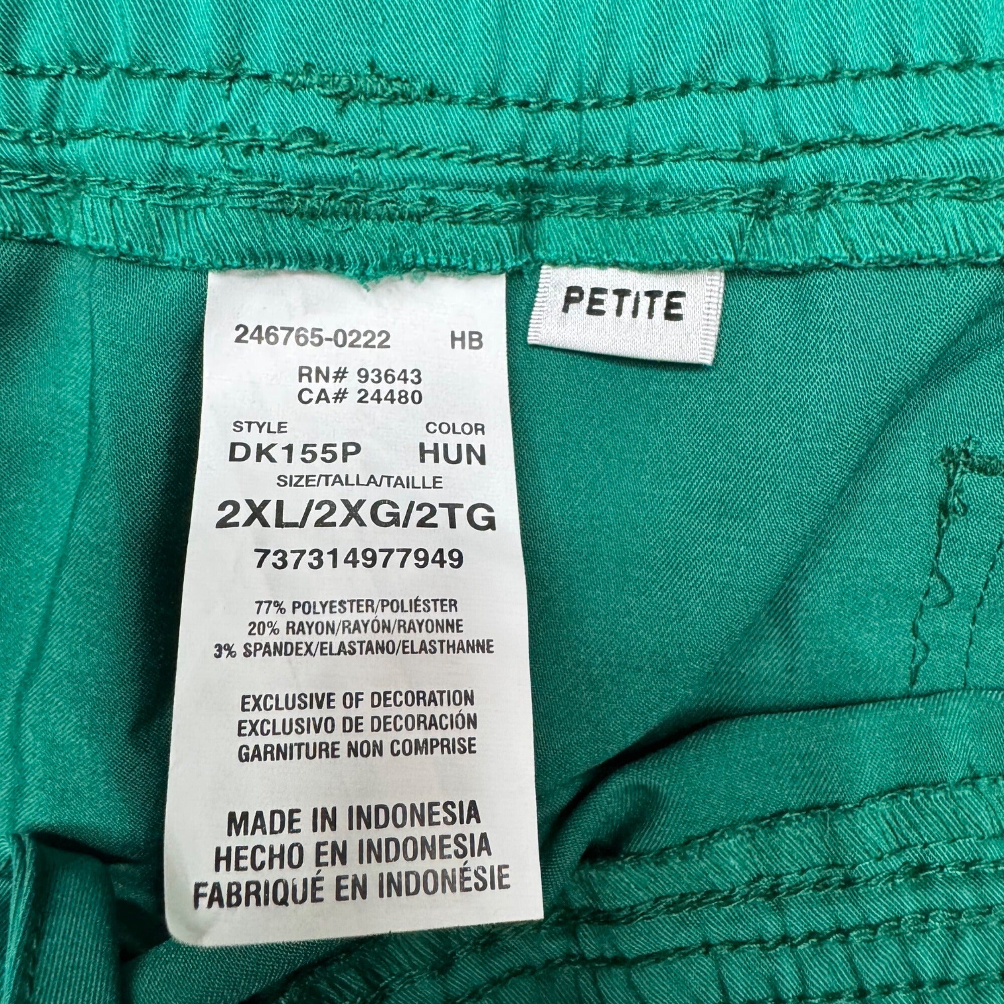 Dickies Balance Petite 2XL Petite Scrub Pants By Greys Anatomy Lot 2 Pairs NEW