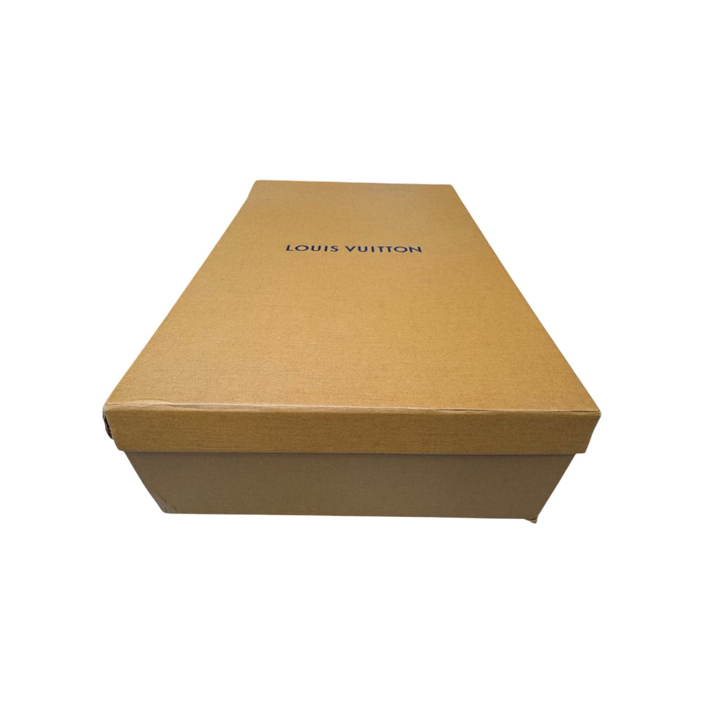 Louis Vuitton Orange Shoe Box Storage Authentic w/ Lid 12x8x4 READ Purse Handbag