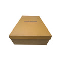 Louis Vuitton Orange Shoe Box Storage Authentic w/ Lid 12x8x4 READ Purse Handbag