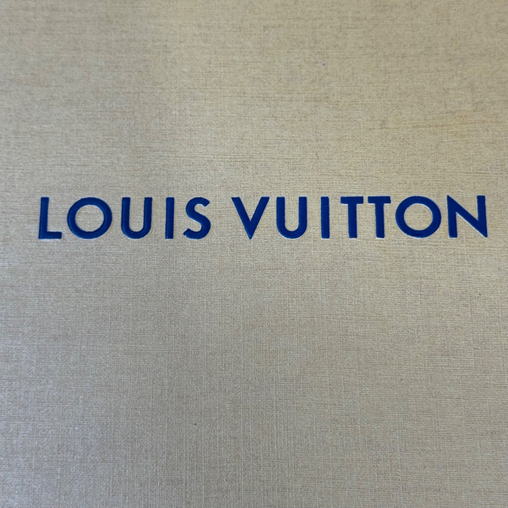 Louis Vuitton Orange Shoe Box Storage Authentic w/ Lid 12x8x4 READ Purse Handbag