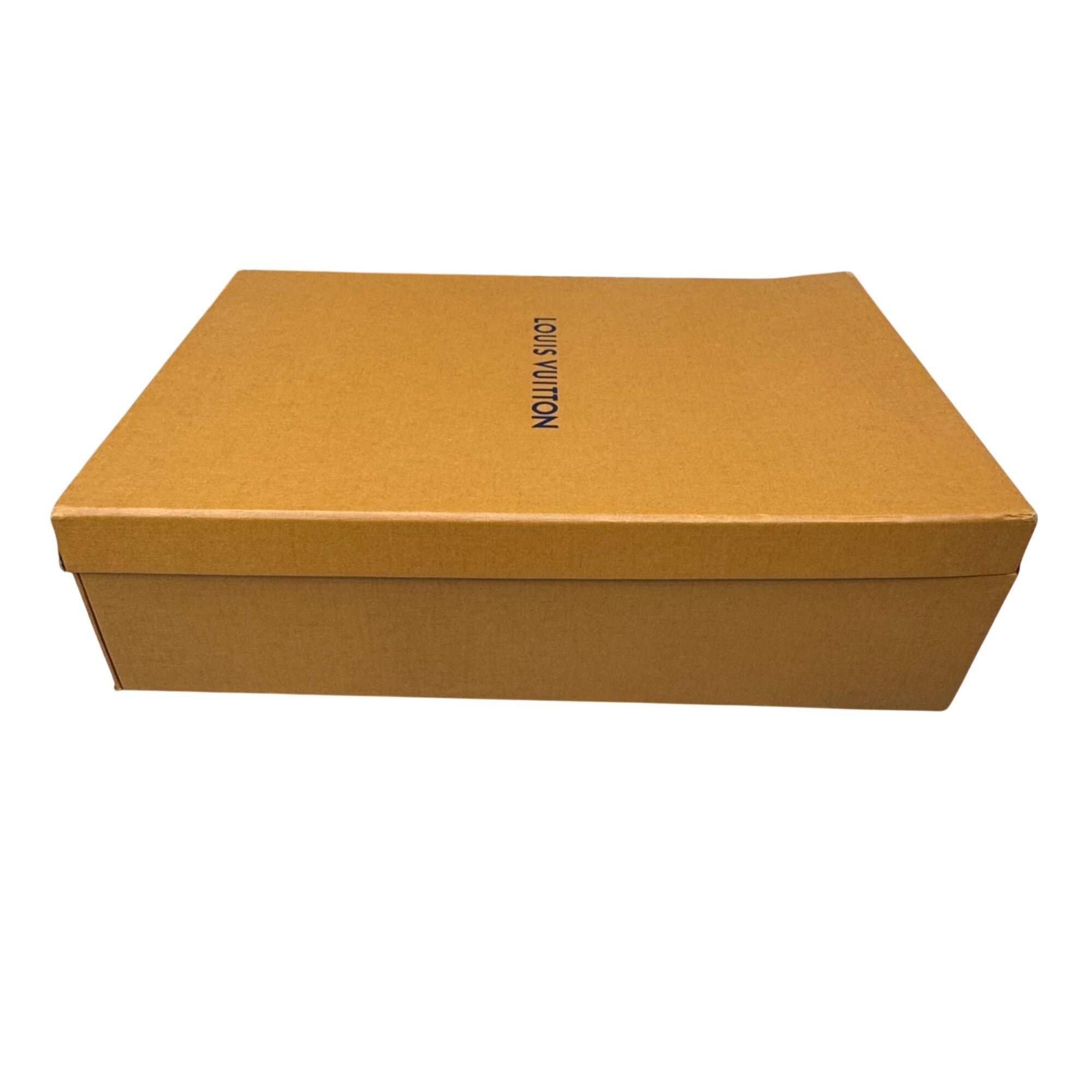 Louis Vuitton Orange Shoe Box Storage Authentic w/ Lid 12x8x4 READ Purse Handbag