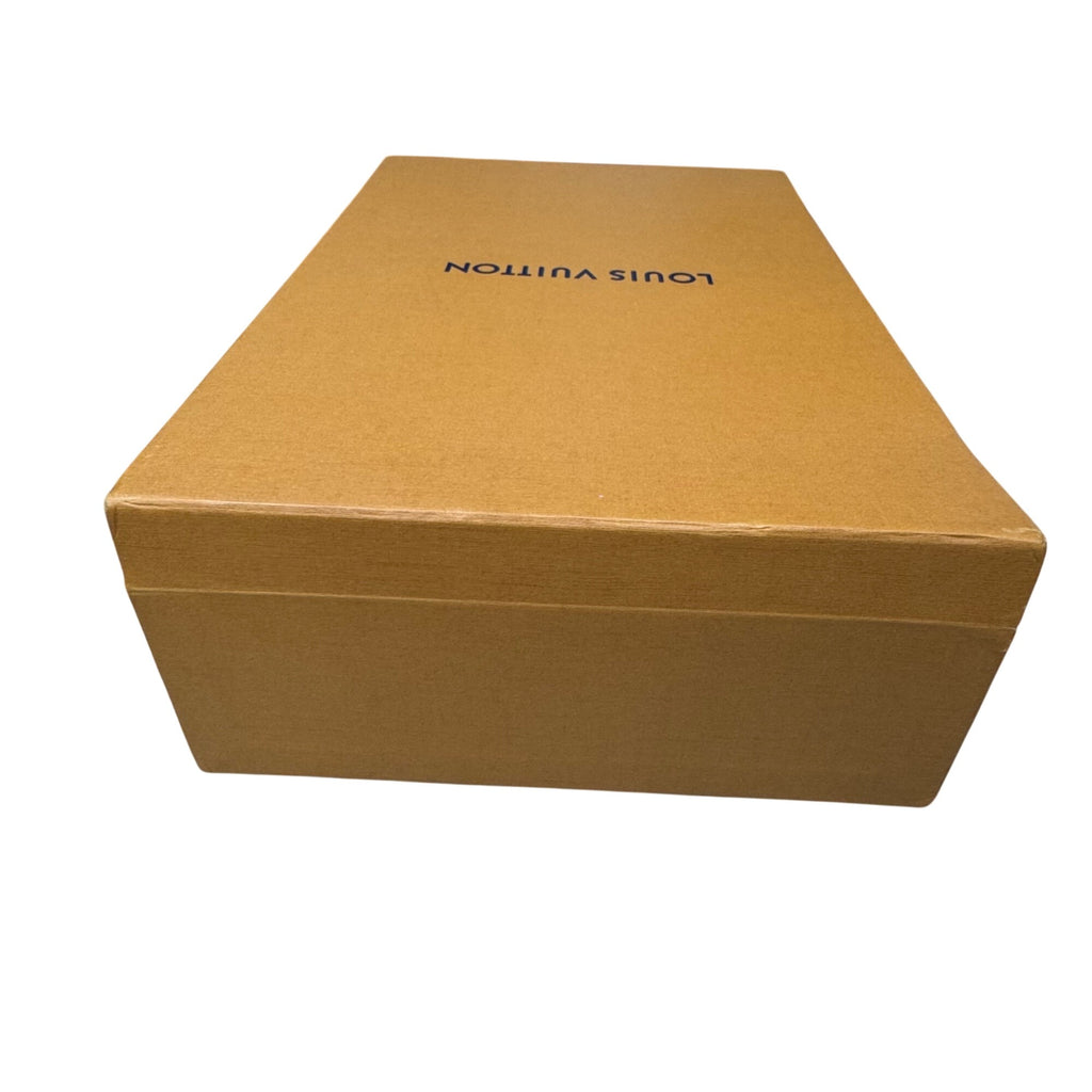 Louis Vuitton Orange Shoe Box Storage Authentic w/ Lid 12x8x4 READ Purse Handbag