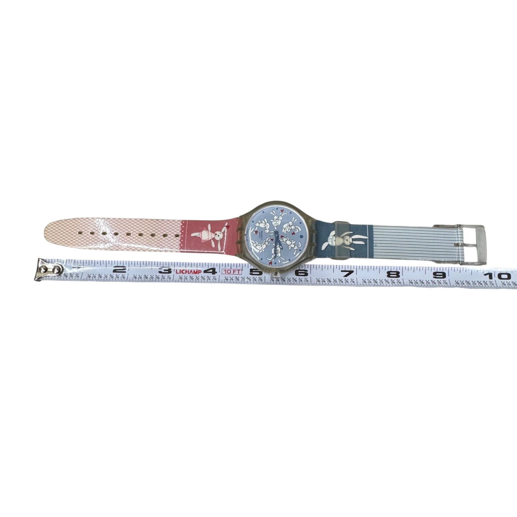Vintage Swatch Bunny Sutra 2003 Rabbits Sex Positions New Old Stock w/ Case 41mm