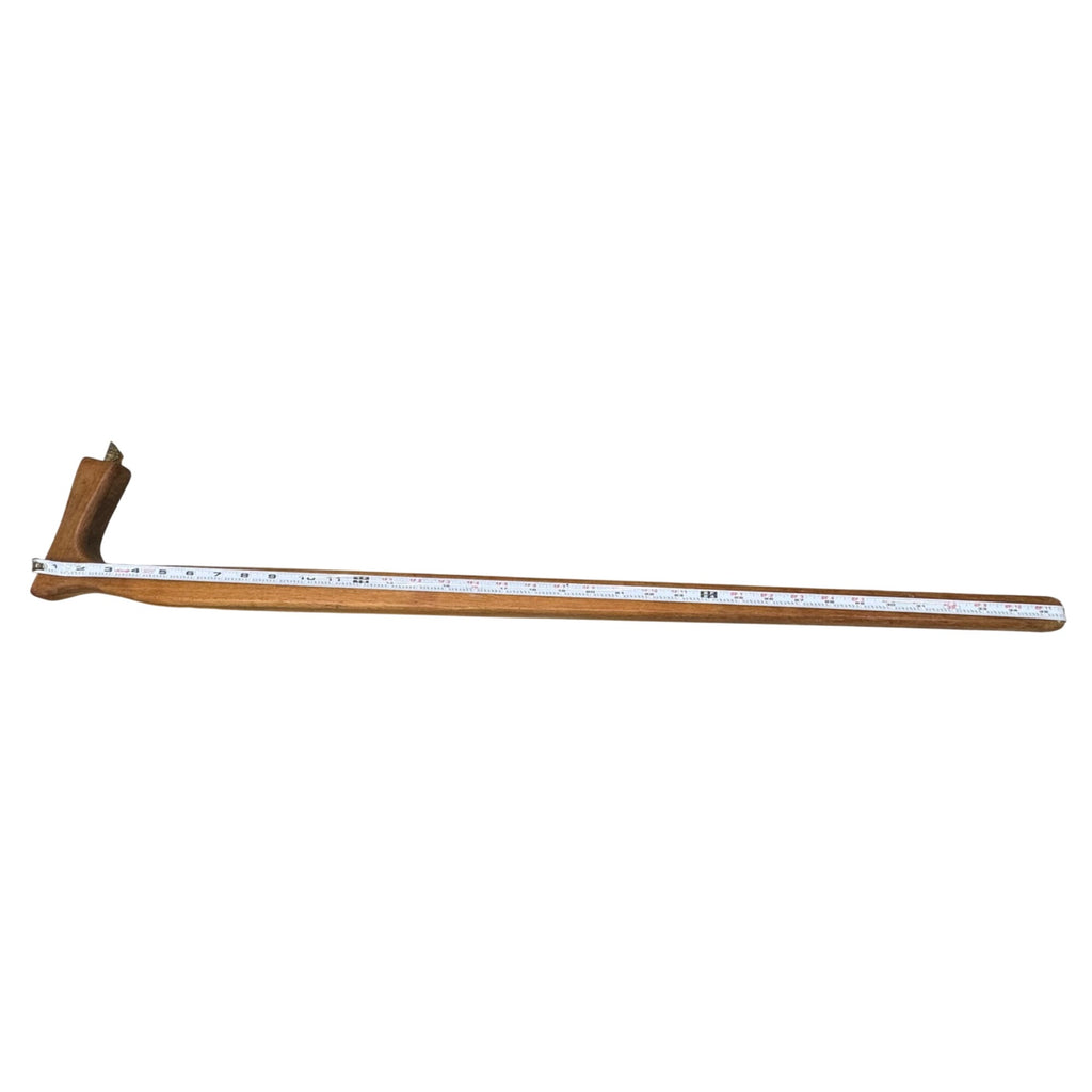 Handcrafted African Gentlemens Wooden Walking Stick Cane Ergonomic Handle - 36"