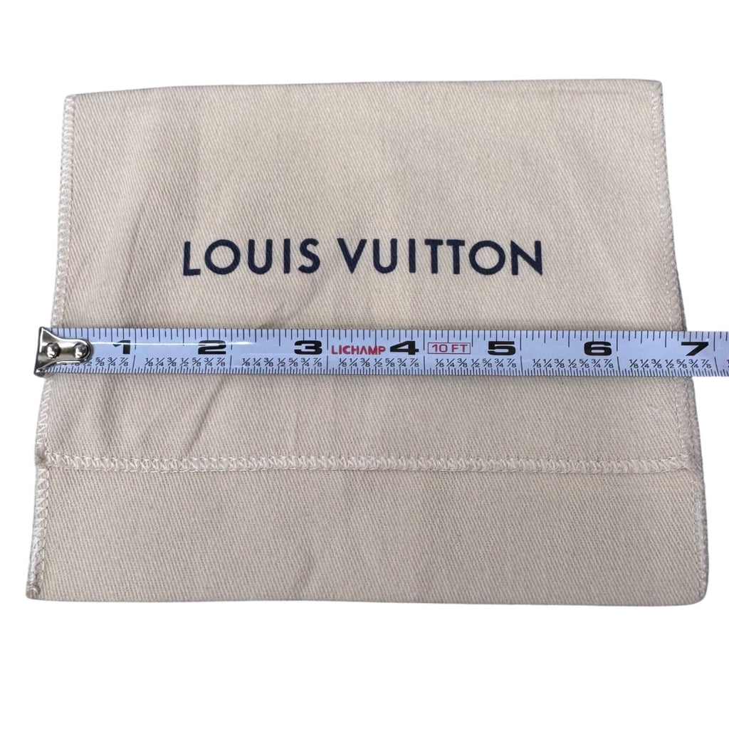 Authentic Louis Vuitton Envelope Type 6x5 Dust Bag Clutch Wallet Storage Gift