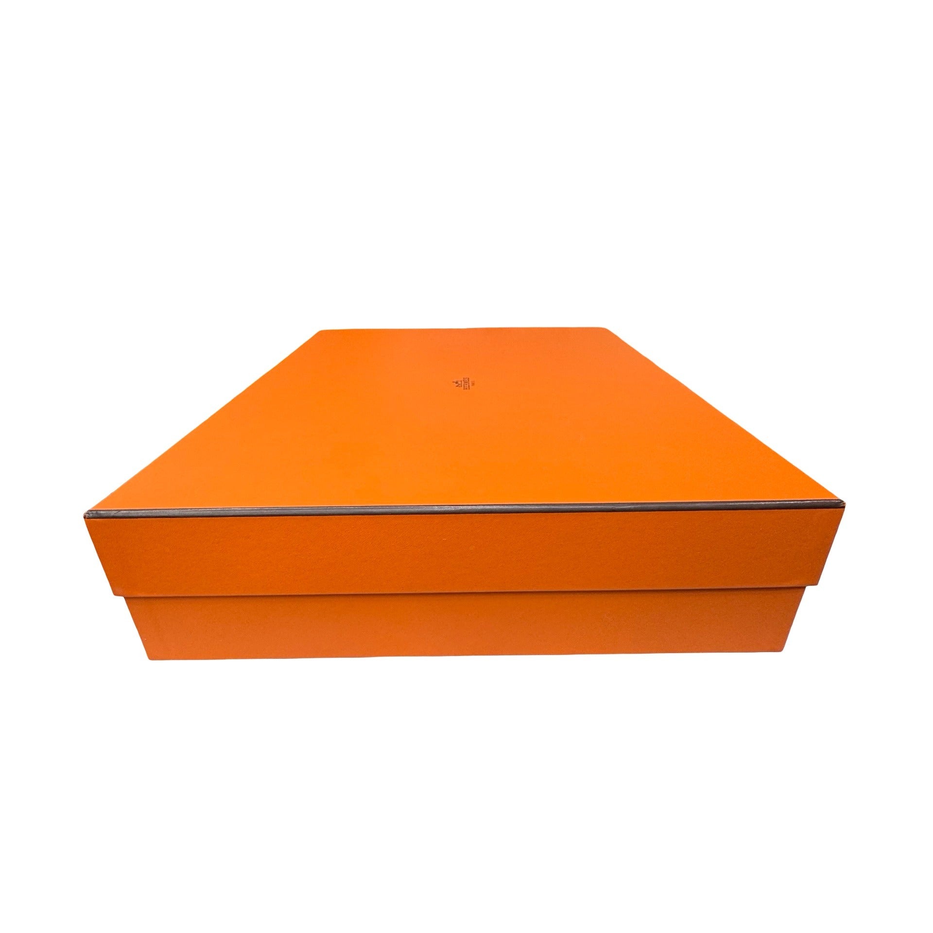 Authentic Orange Hermes Paris Large Empty Gift Mint Clean Box 18” X 15” X 4”