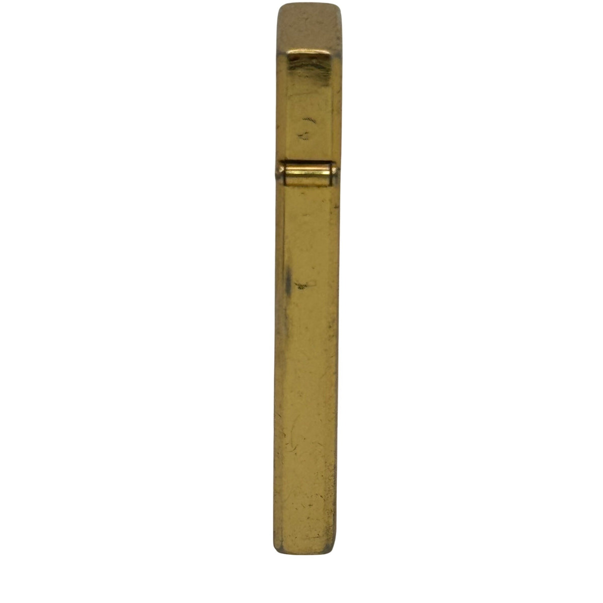 Vintage Rexlite Slim Gold Tone Lighter DW Monogrammed Made In Japan 2.75"