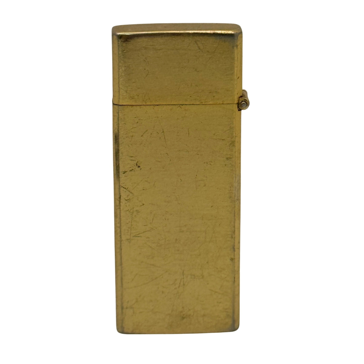 Vintage Rexlite Slim Gold Tone Lighter DW Monogrammed Made In Japan 2.75"