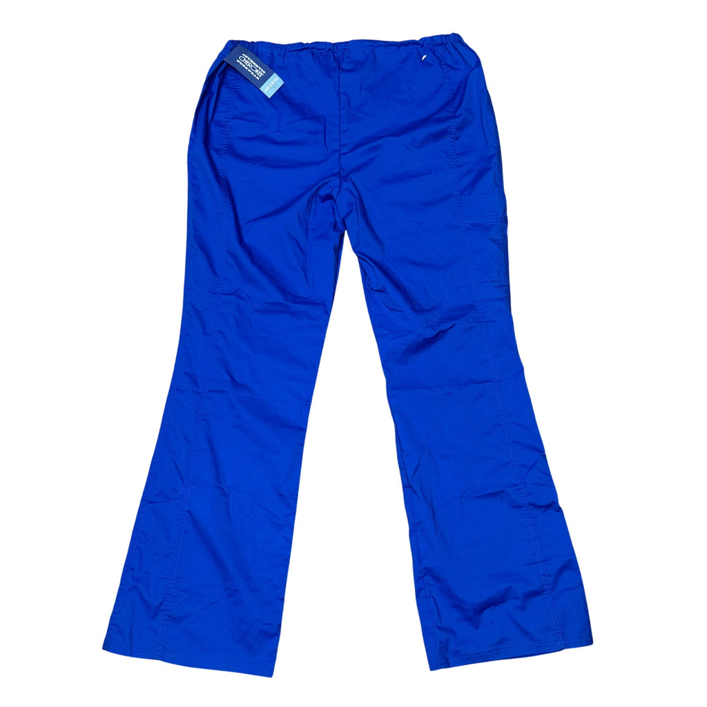 Cherokee Authentic Workwear Drawstring Scrub Pants L Tall Royal Blue Lot 2
