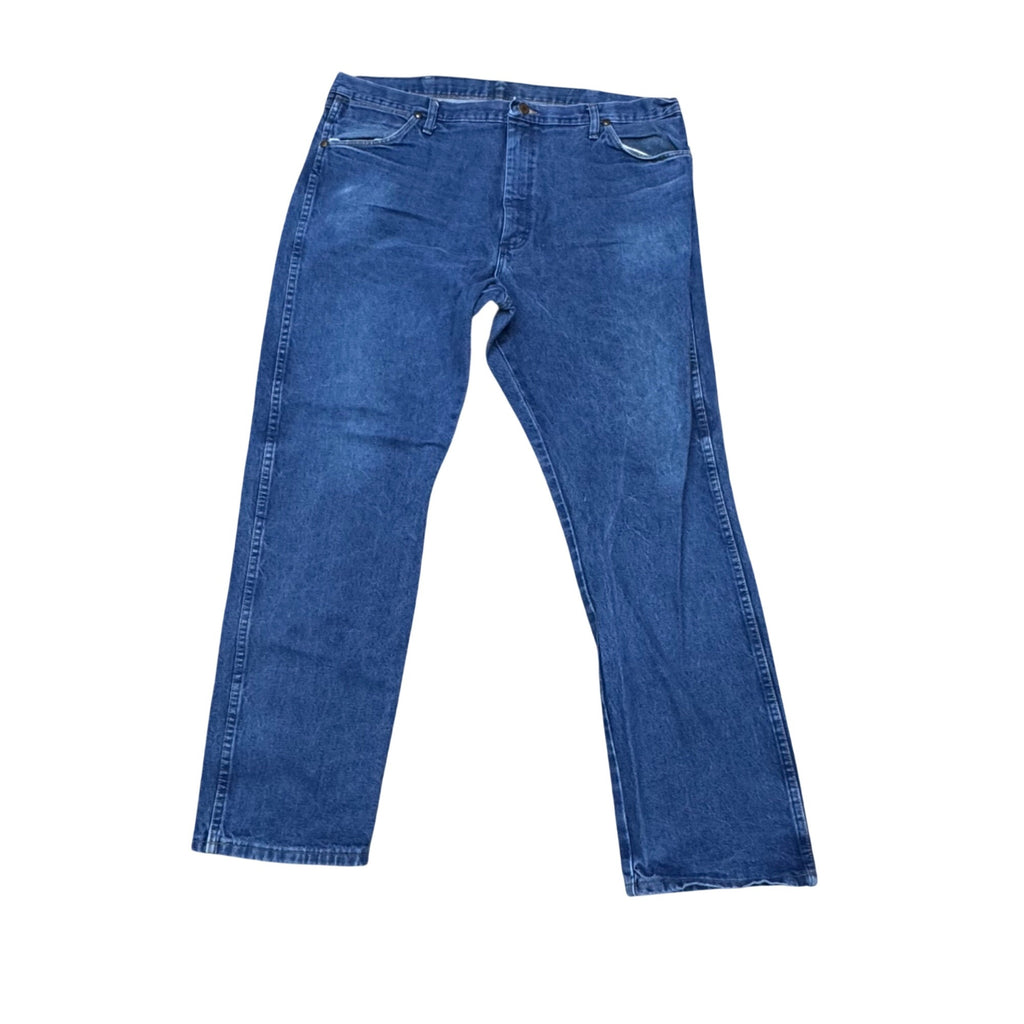 Wrangler Mens Classic Fit Blue Denim Jeans Size 40x32 Made In Mexico 13MWZP Work