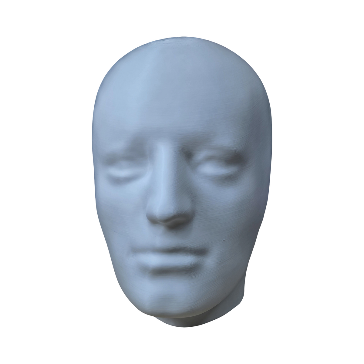 3D Printed Mannequin Head Display Stand for Hats, Glasses, and Wigs