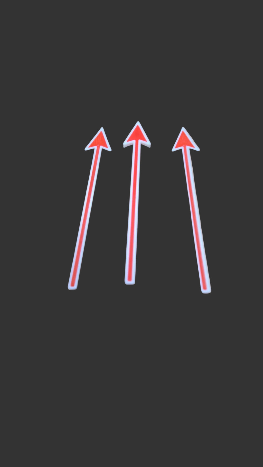 3D Printed Flaw-Indicating Arrow Markers – Set of 5 Sizes or 3 Small for Jewelry
